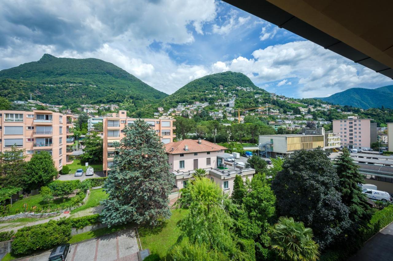 Modern Apartment In Lugano Luaran gambar