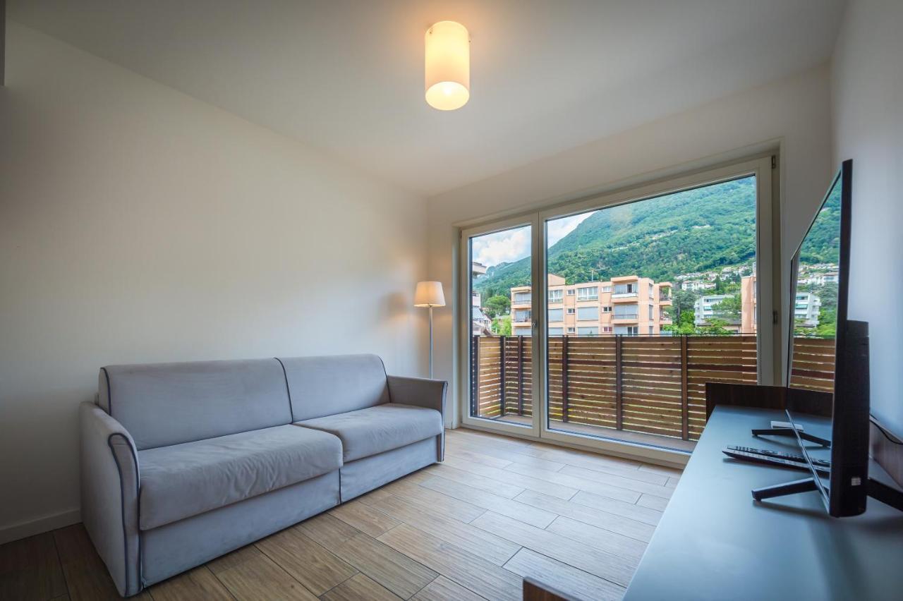 Modern Apartment In Lugano Luaran gambar