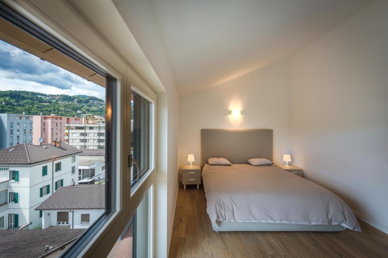 Modern Apartment In Lugano Luaran gambar