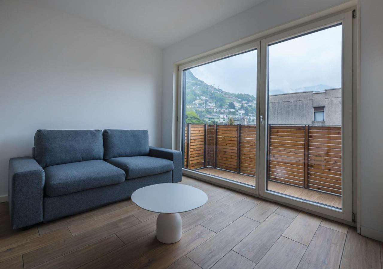 Modern Apartment In Lugano Luaran gambar